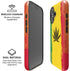 Marijuana Rasta Distressed iPhone 16 Plus Magsafe Impact Case